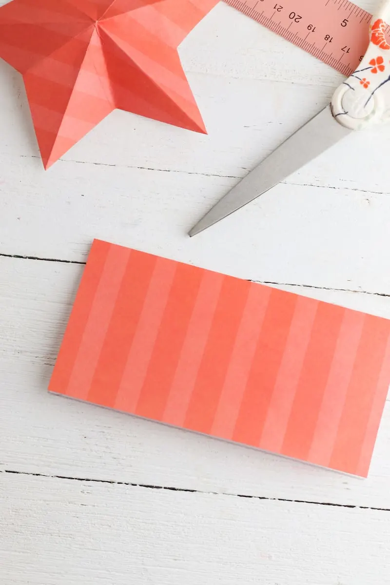 How to Make a 3D Folded Paper Star