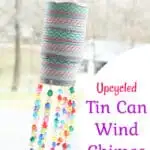 diy wind chimes made from food cans