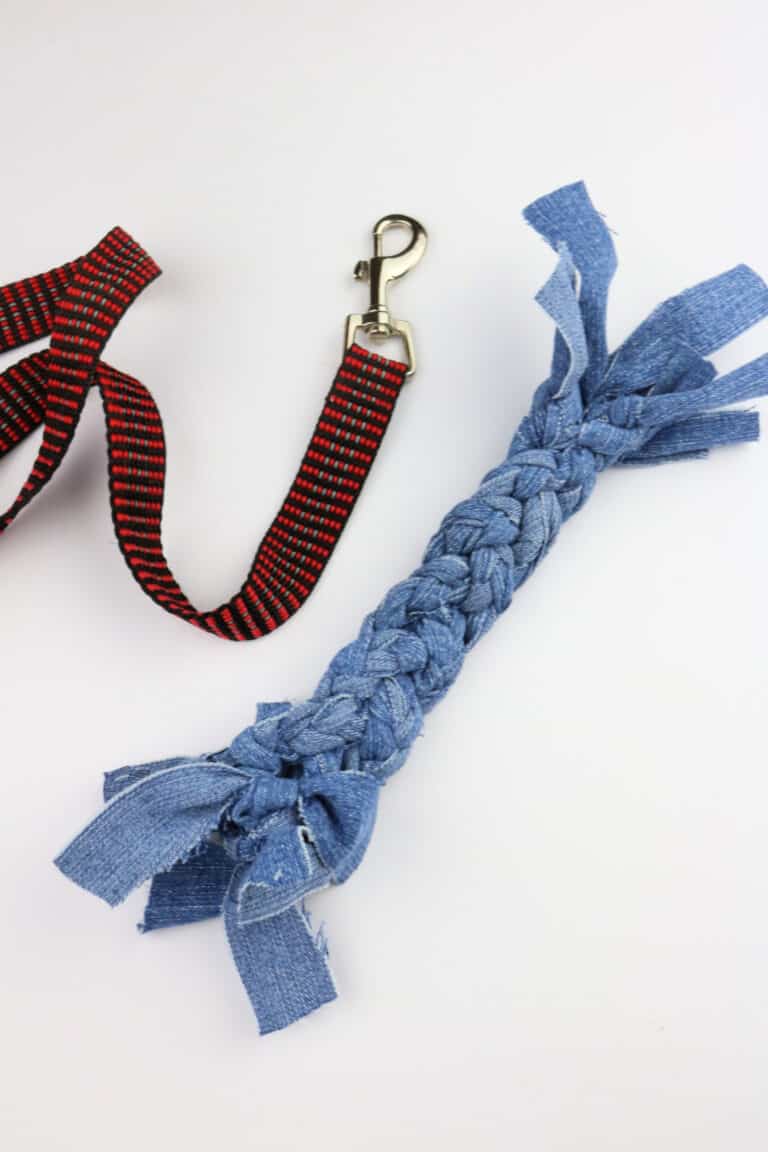 DIY Denim Dog Toy Single Girl's DIY