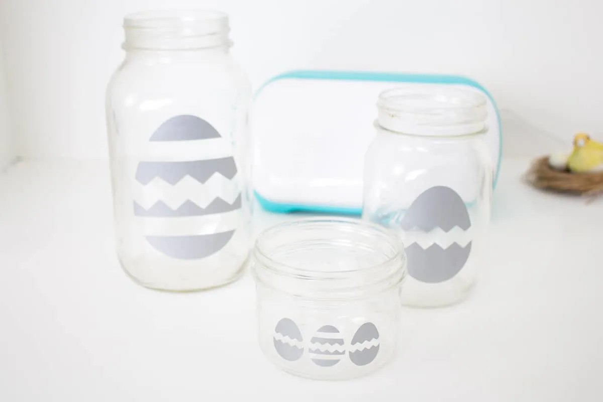 Mason Jar Easter Craft Step 13