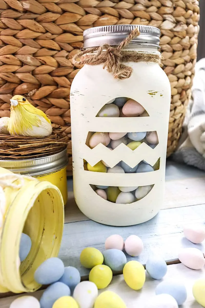 Pretty DIY Easter Candy Jars – Sustain My Craft Habit