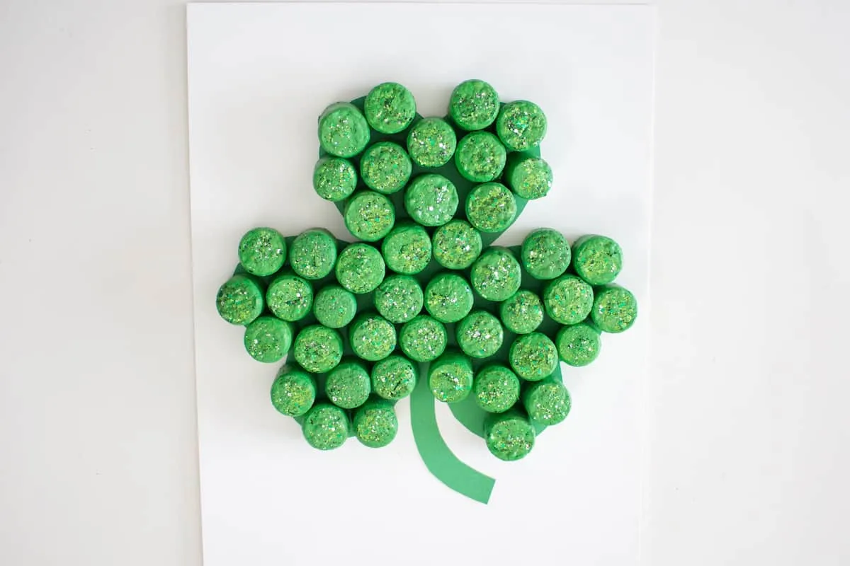 St Patricks Day Shamrock Step 10