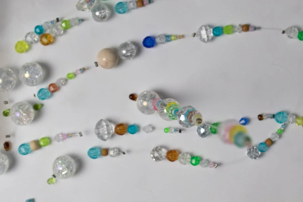 DIY Suncatcher with Beads Step 10
