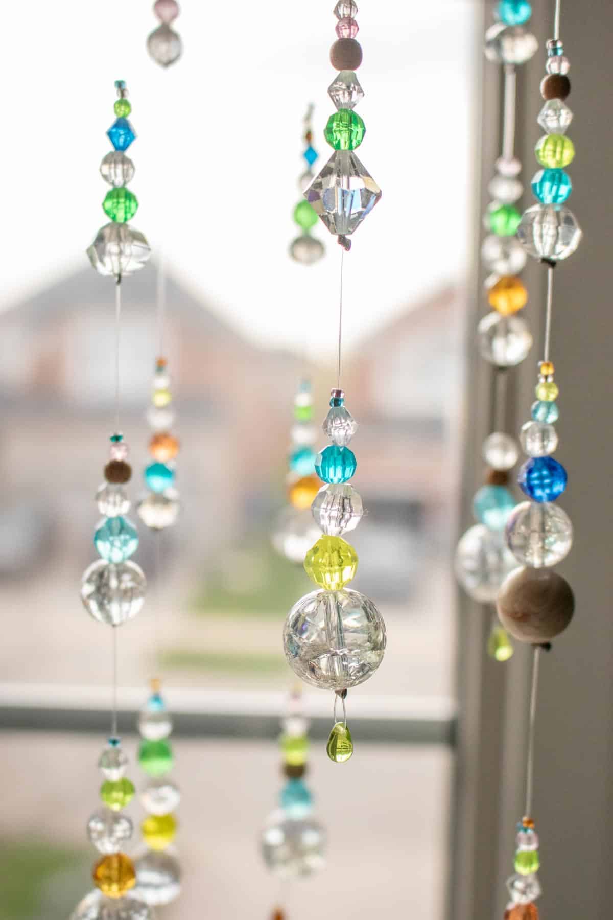 DIY Suncatchers with Glass Beads - Single Girl's DIY