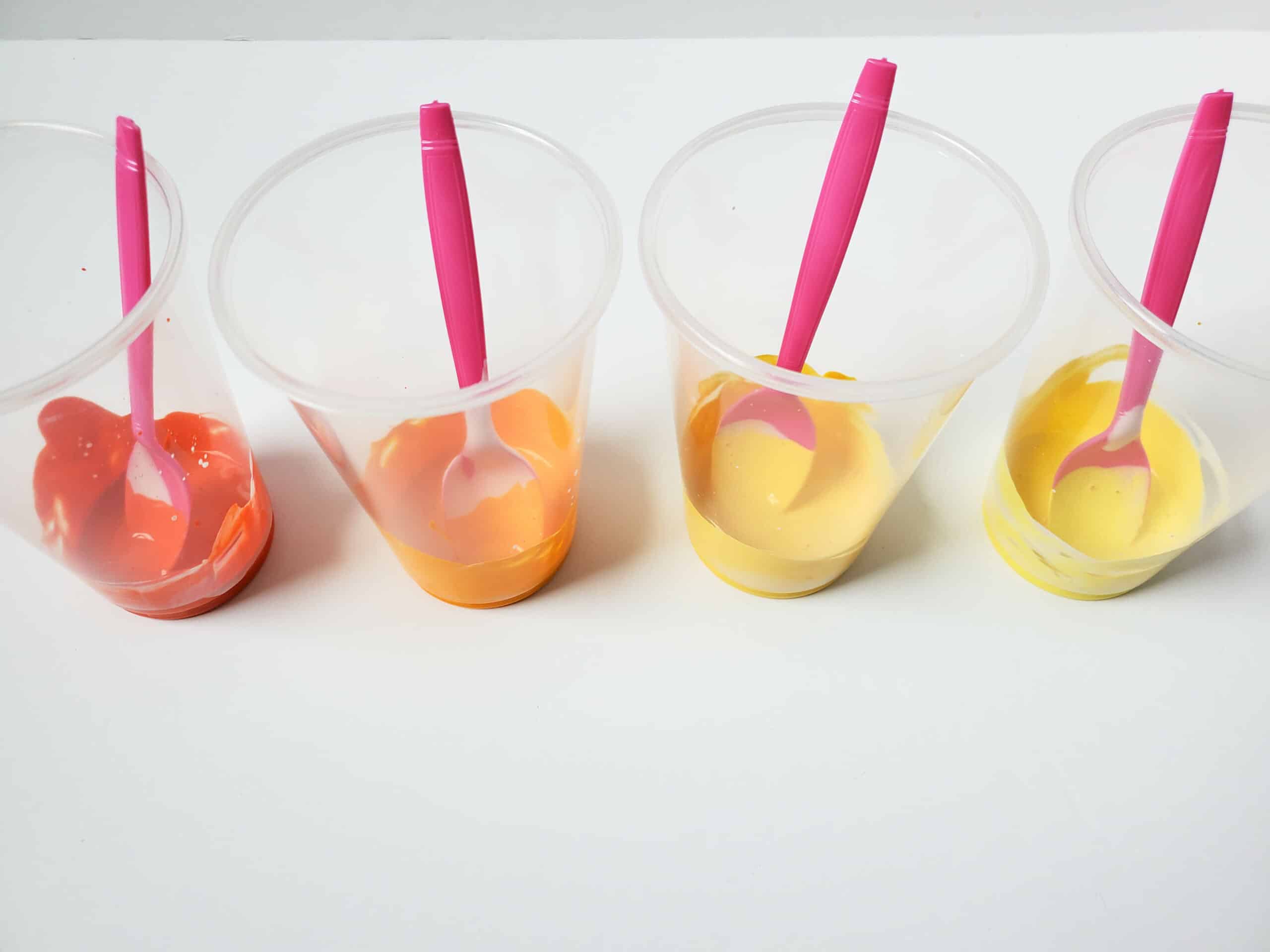 Paint Pouring on Canvas Tutorial Single Girl's DIY