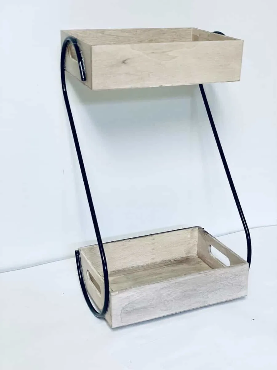 DOLLAR TREE WOOD ORGANIZERS SHELVES, DOLLAR TREE DIY