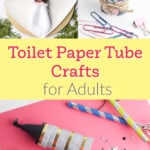 toilet paper tube crafts for adults