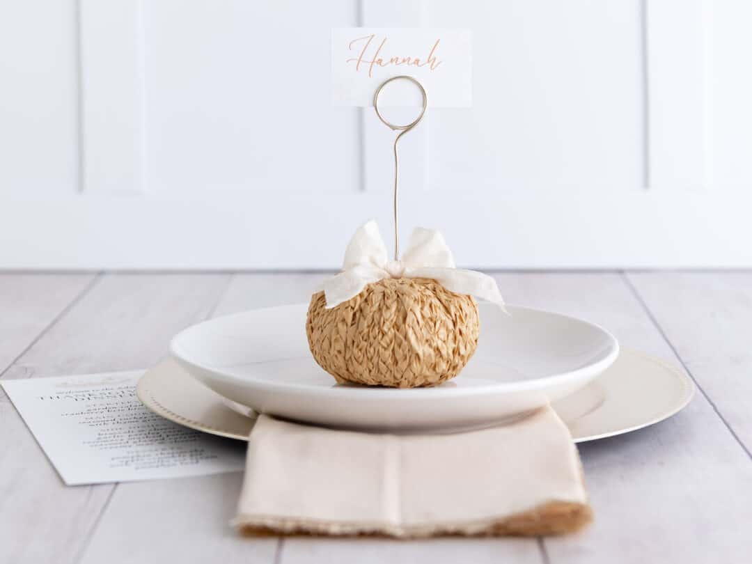 DIY Place Card Holders {4 Easy Steps} Single Girl's DIY