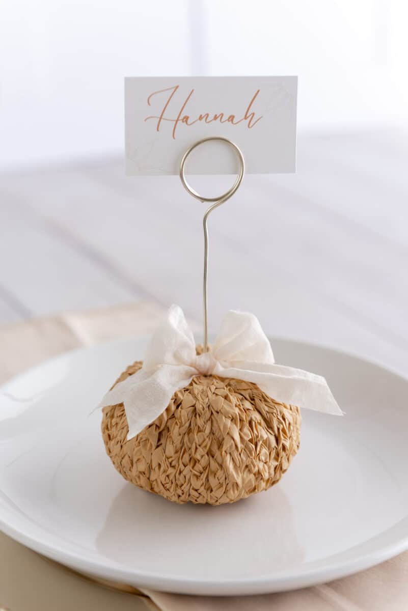 Five Elegant DIY Place Card Ideas