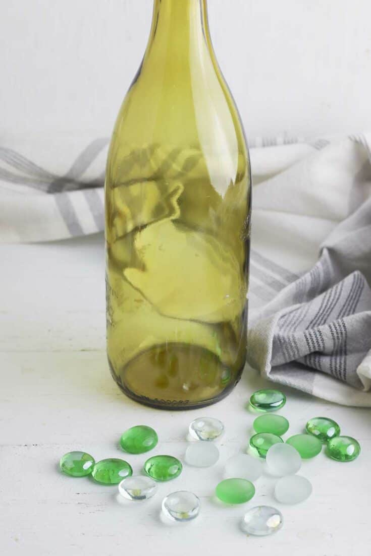 How to Make Wine Bottles Decorated with Glass Beads Single Girl's DIY
