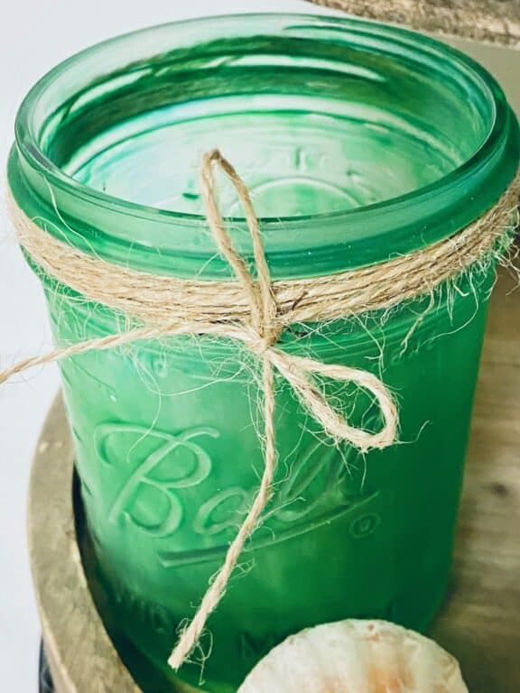 Easy DIY Sea Glass Mason Jars No Bake, Uses Glue Single Girl's DIY