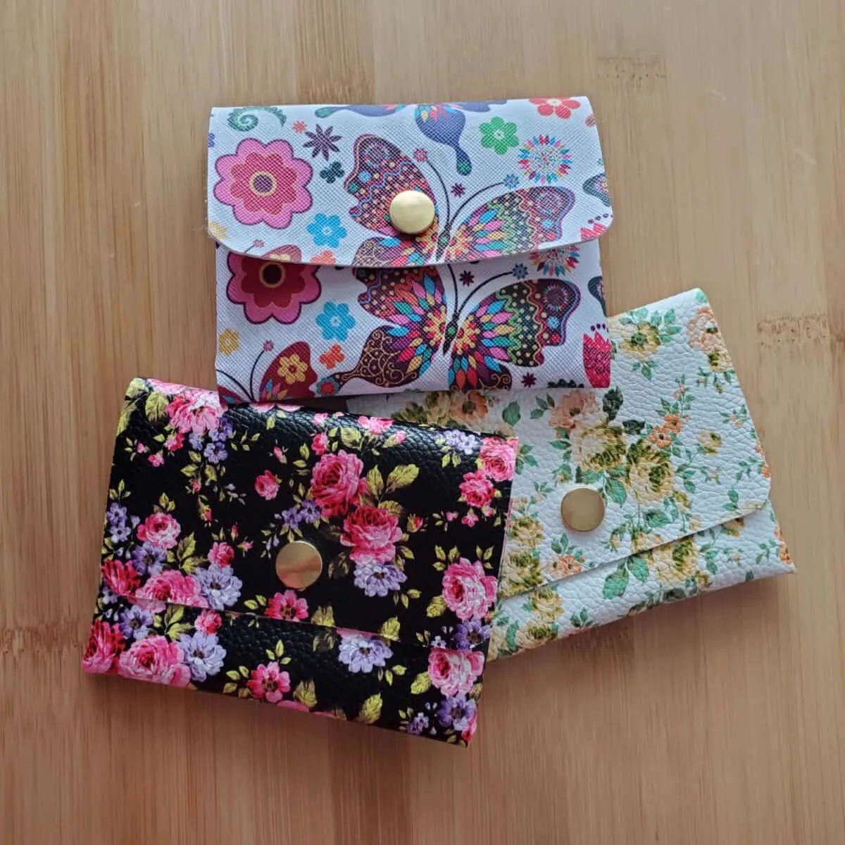 DIY mini keychain pouch / easy sewing project 