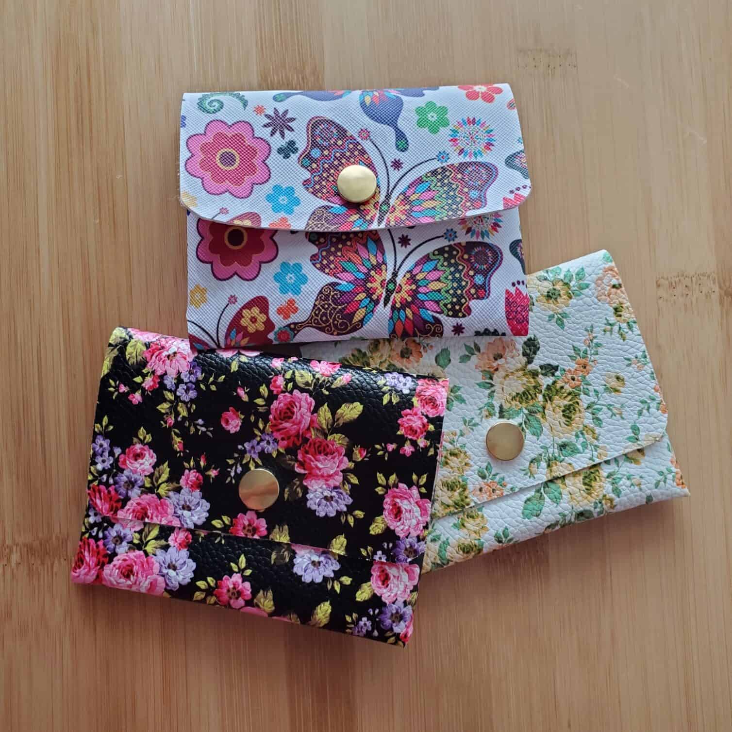 2020 DIY leather craft Mini bag Small coin purse sewing pattern pvc template  - AliExpress