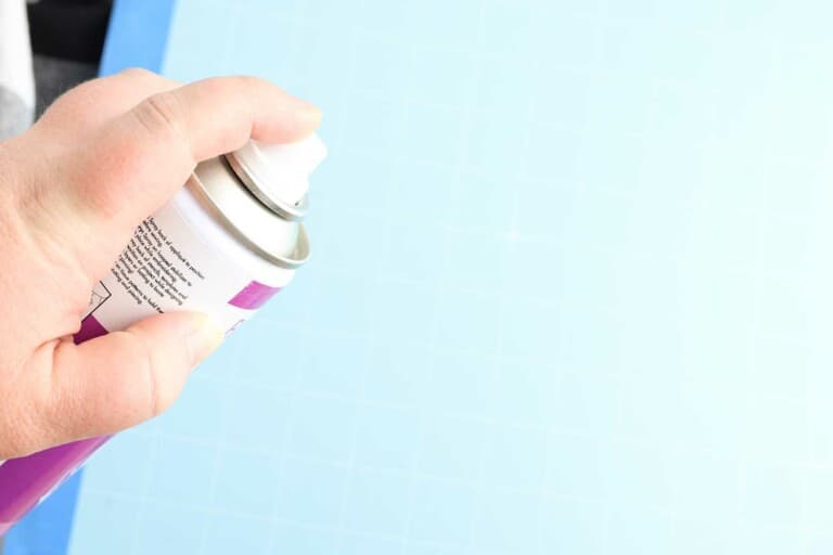 making a Cricut mat sticky again with a spray