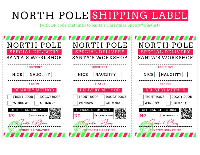 9 Best Free Printable Christmas Gift Tags Single Girl s DIY