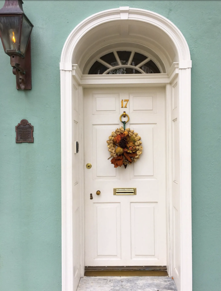 Southern Style Front Door Decor Ideas From Charleston, SC