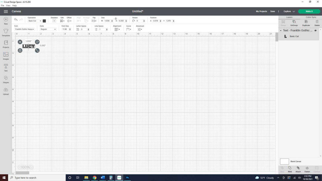 Engraving Dog Tags with Cricut Maker Single Girl's DIY