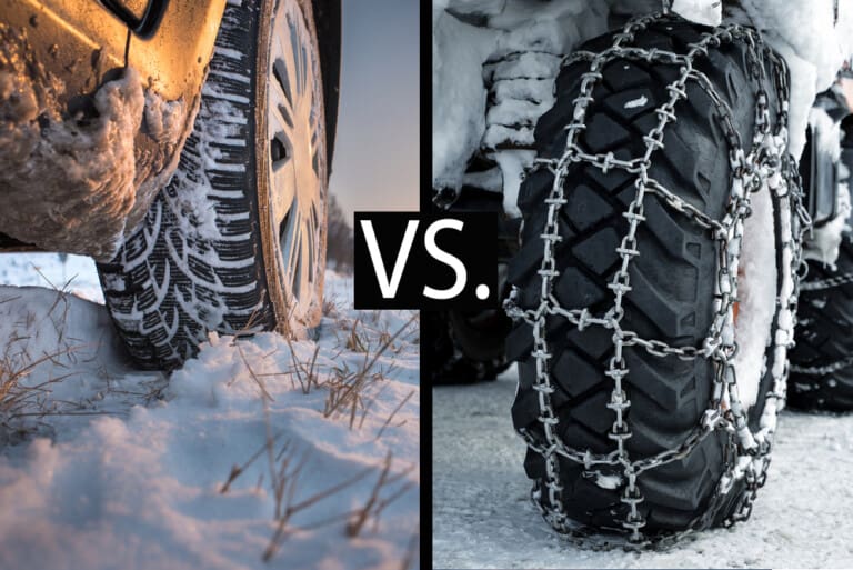 Are Snow Chains Better Than Winter Tires? Single Girl's DIY