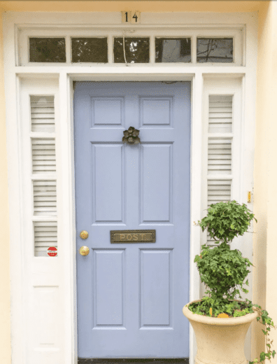 Southern Style Front Door Decor Ideas From Charleston, SC - Single Girl ...