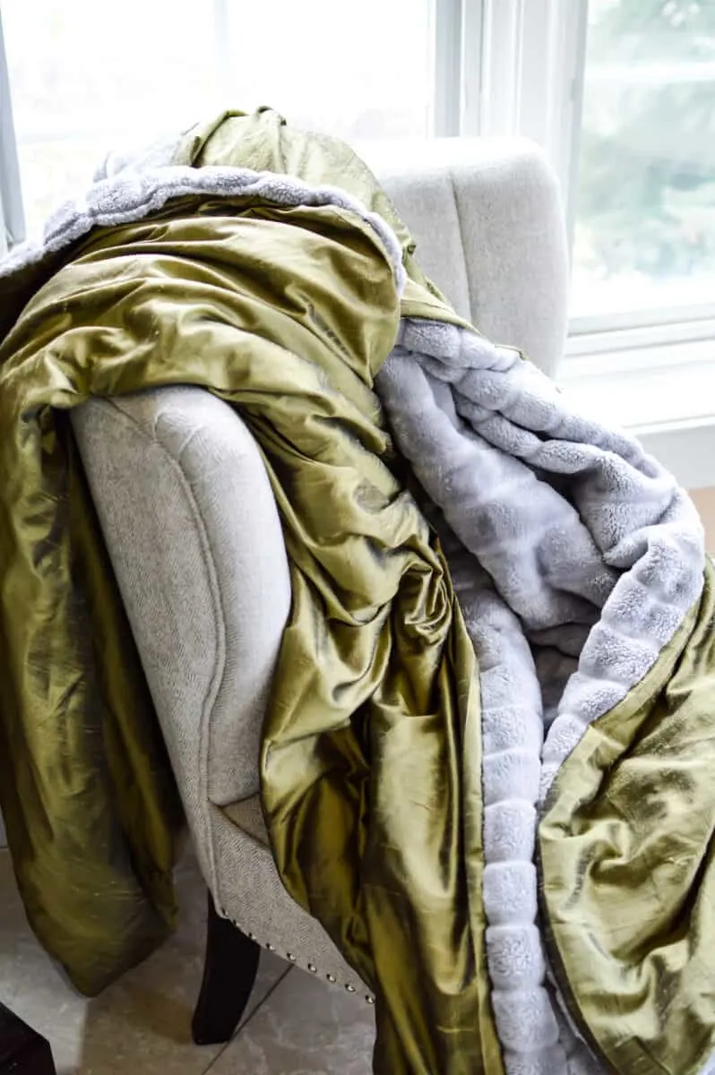 Double sided minky blanket new arrivals