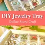 diy jewelry organizing trays to make