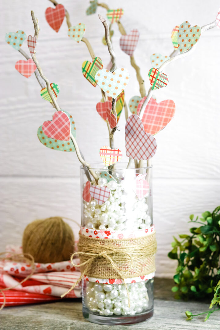 DIY Tabletop Valentines Day Tree - Single Girl's DIY