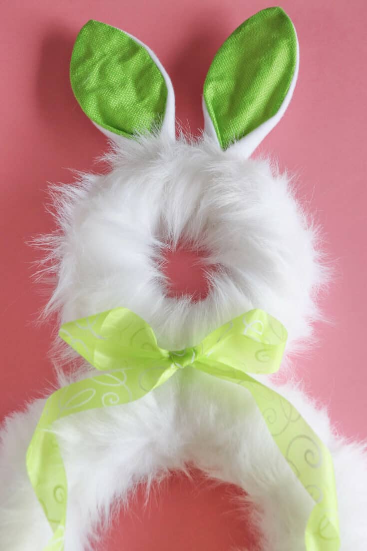 Easter Bunny Butt Wreath - Single Girl's DIY