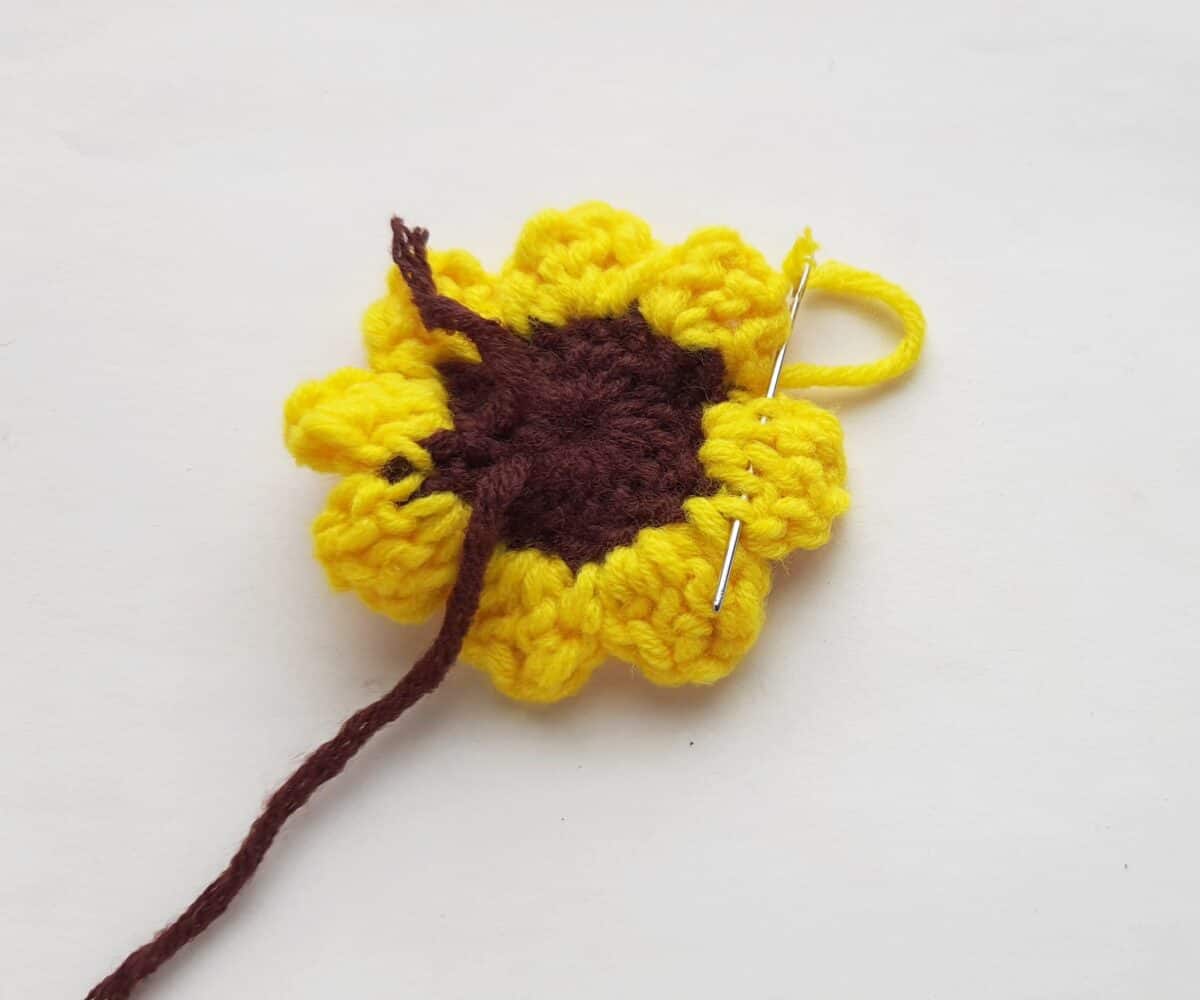 Keychain Bundle Sunflower: Crochet pattern