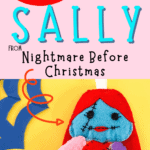 hand sewn Sally plushie from nightmare before Christmas
