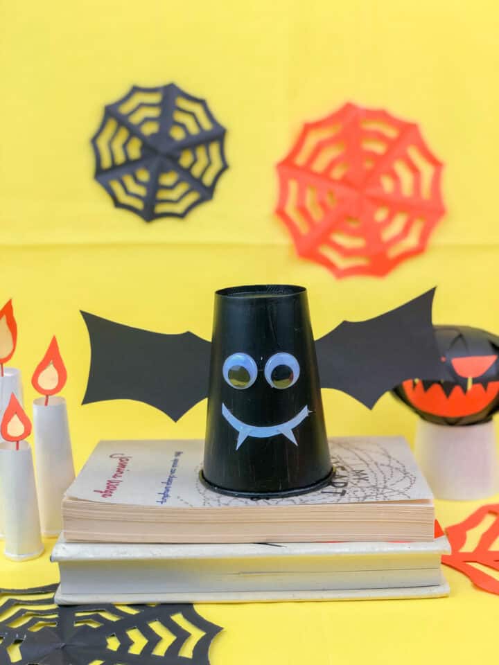 5 Easy Halloween Paper Cup Crafts for Kids and Adults - Single Girl's DIY