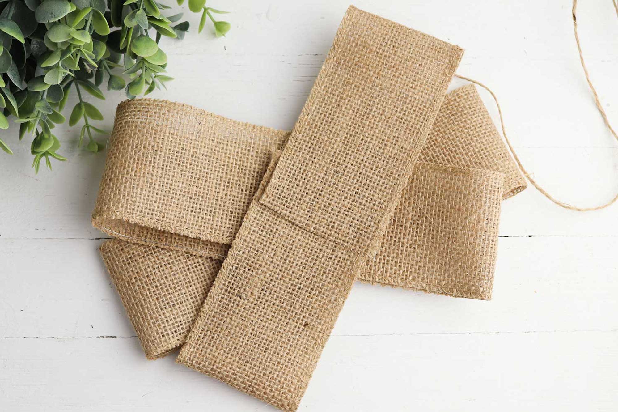 Easy Way to Make a Burlap Bow - Single Girl's DIY