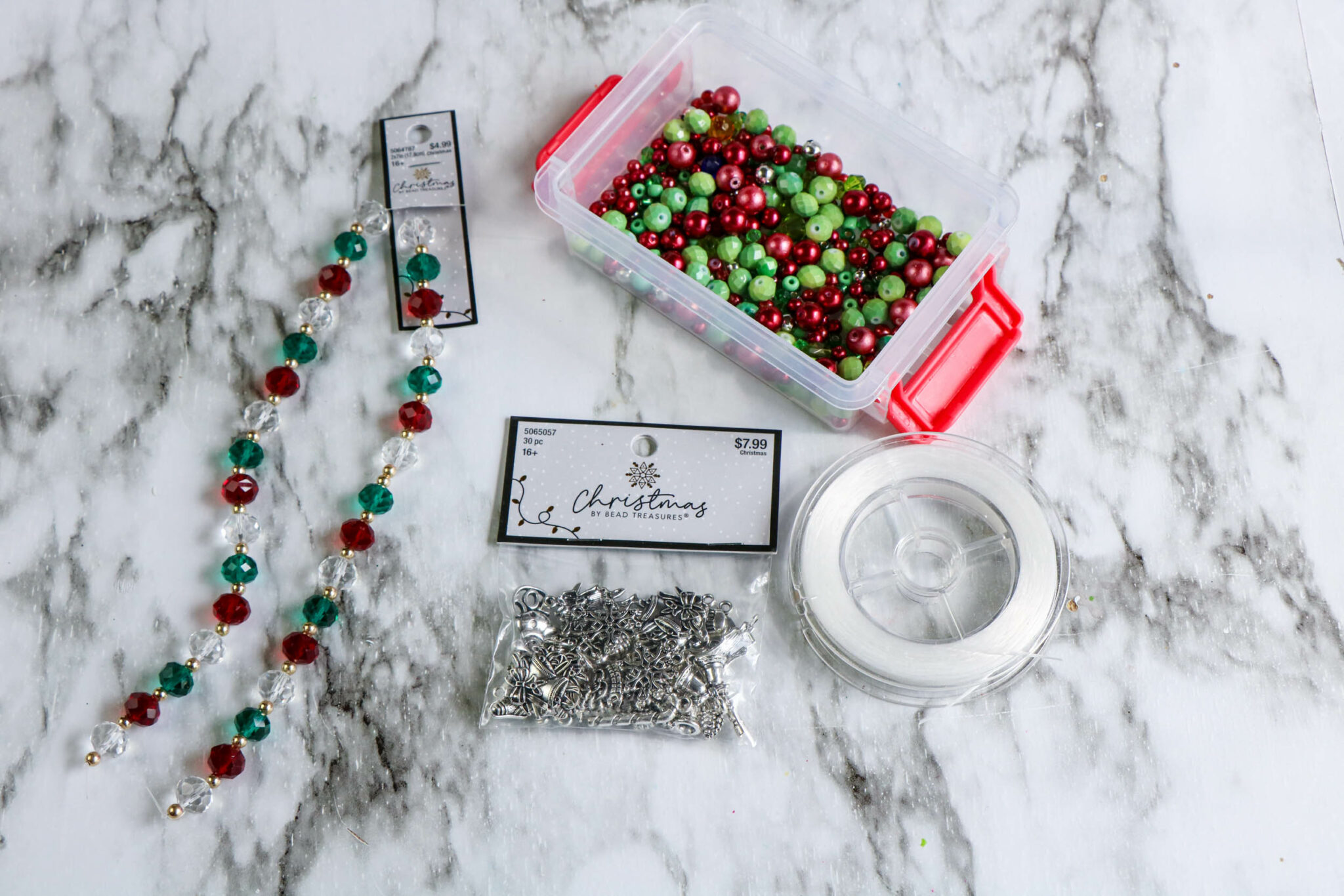 DIY Christmas Charm Bracelet Single Girl's DIY