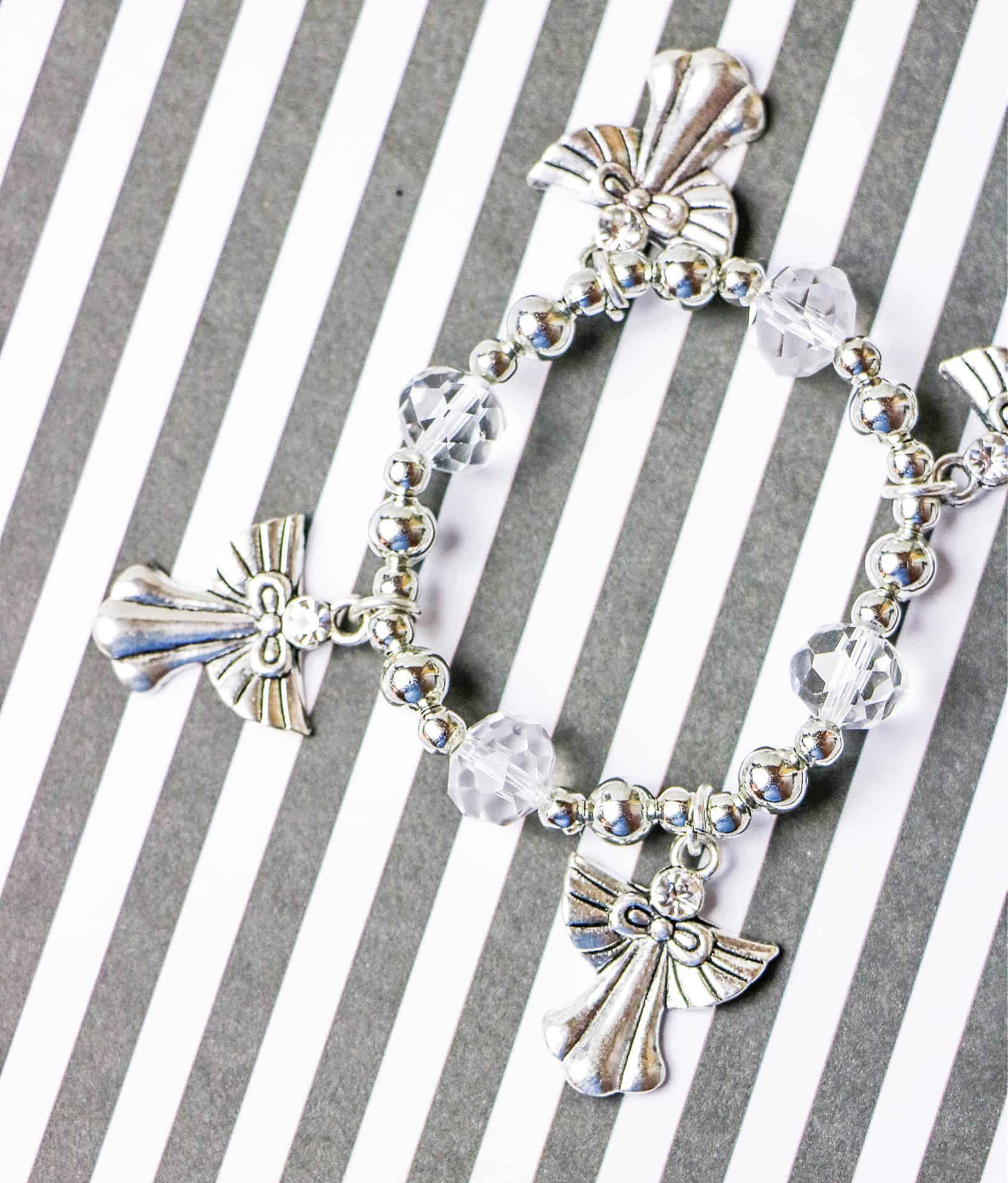 Adjustable Pink Guardian Angel Bracelet – The Catholic Gift Store