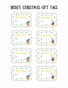 101 Best Free Printable Christmas Gift Tags - Single Girl's DIY