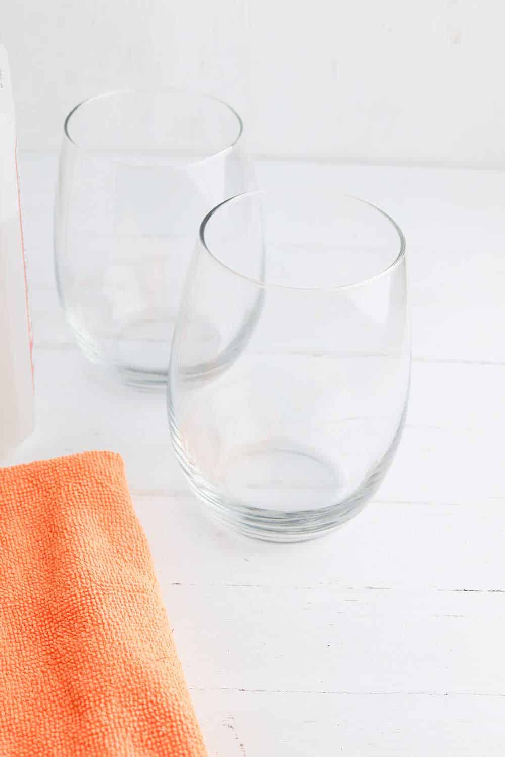 How To Paint Wine Glasses Single Girl's DIY