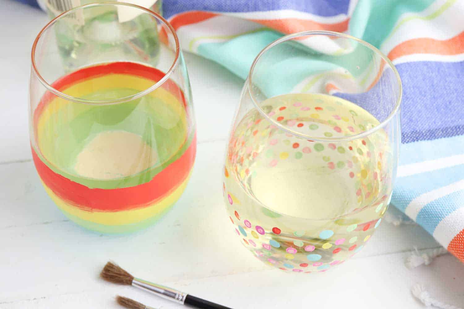 How to Paint Wine Glasses - A DIY Guide on Wine Glass Painting