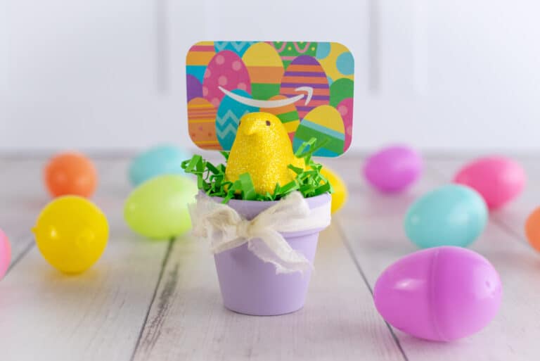 How to Make a Faux Peep: DIY Easter Gift Card Holder