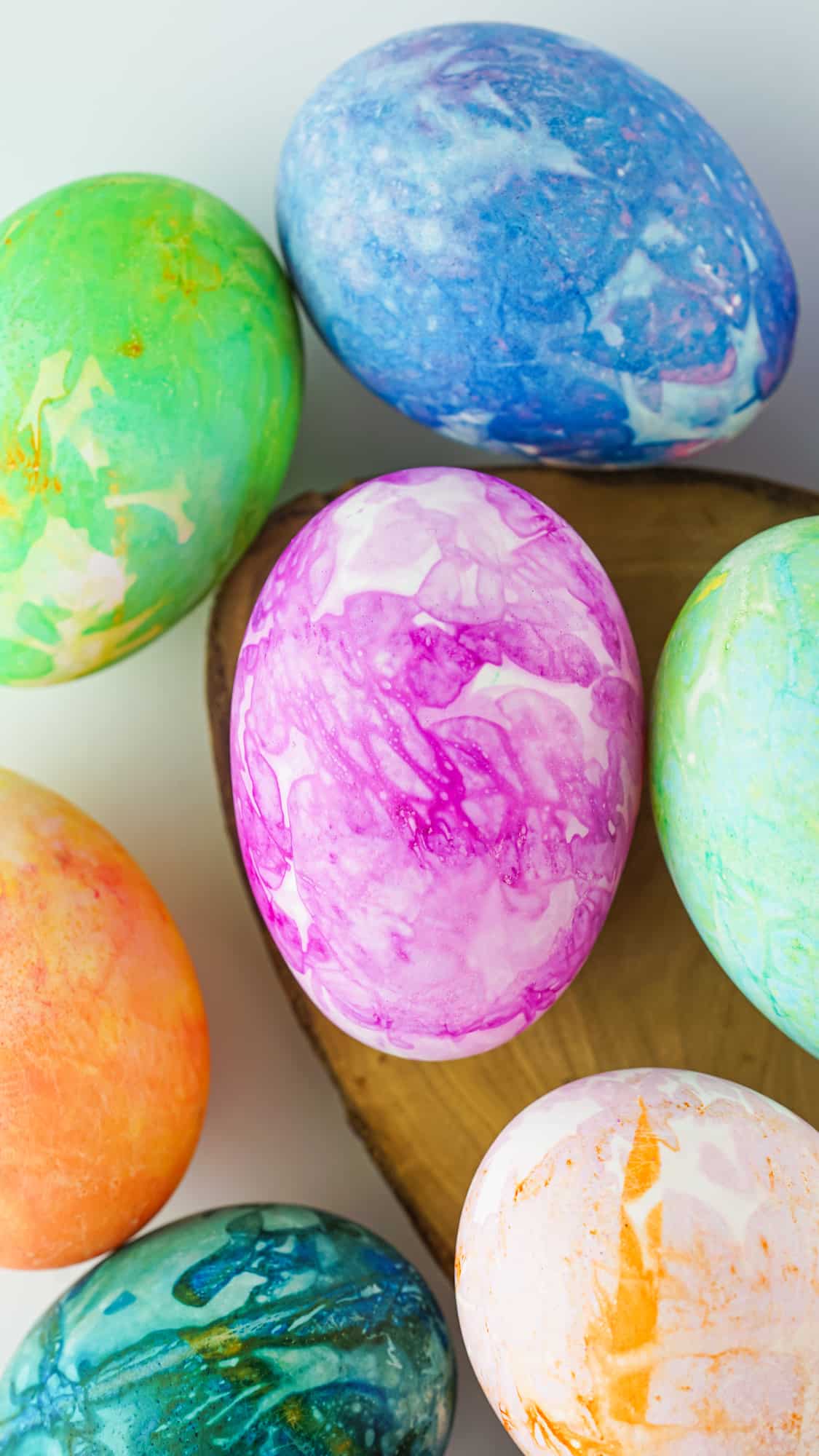 Easy Tissue Paper Easter Eggs: How to Color Without Food Dye - Single ...