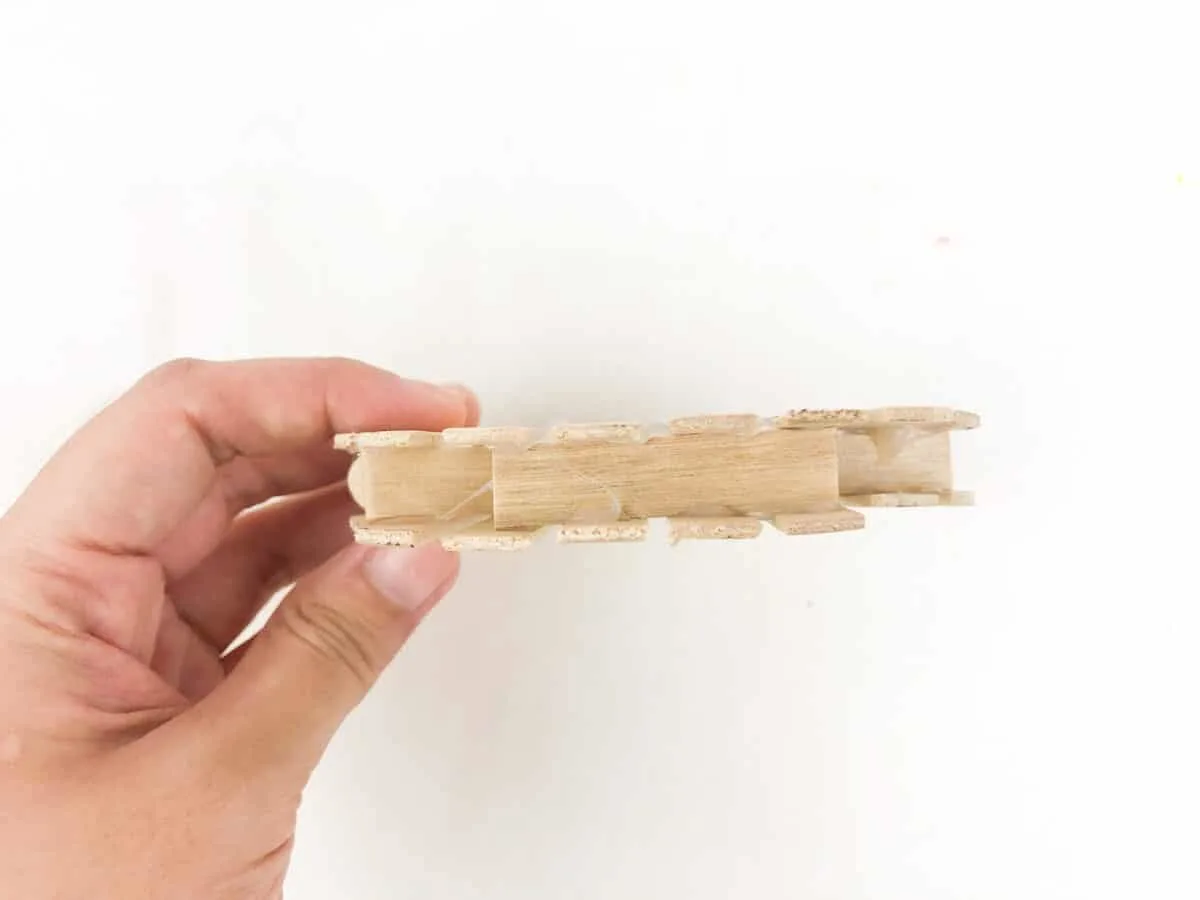Vikalpah: DIY Coasters using popsicle sticks - 2 ways (Wood