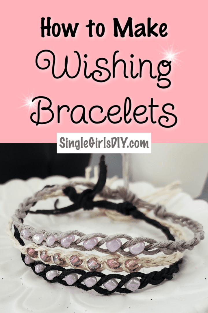 How to Make a Wish Bracelet: Beaded Bracelet DIY - Single Girl's DIY