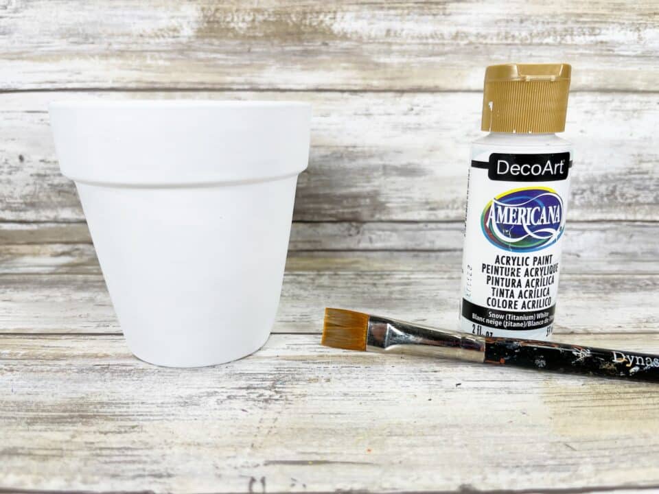 Uncle Sam Hat Clay Pot Craft Single Girl's DIY