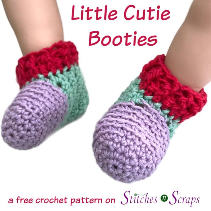 Image for Free Pattern - Little Cutie Booties