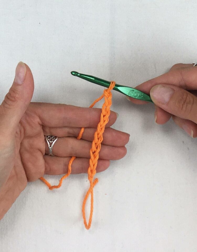 How to do a Half Double Crochet Stitch (hdc) Single Girl s DIY