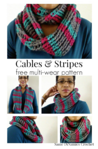 20 Free Infinity Scarf Crochet Patterns (and Cowls) - Single Girl's DIY