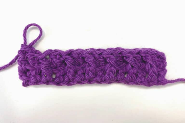 How To Make A Front Post Double Crochet Stitch (fpdc)