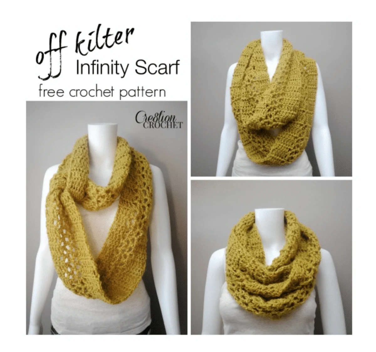 Saeki Infinity Scarf - Yarndrasil - Free Crochet Pattern