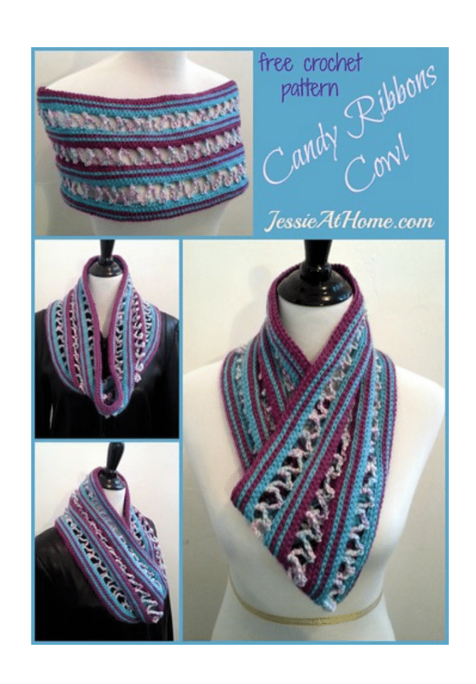 20 Free Infinity Scarf Crochet Patterns (and Cowls) - Single Girl's DIY