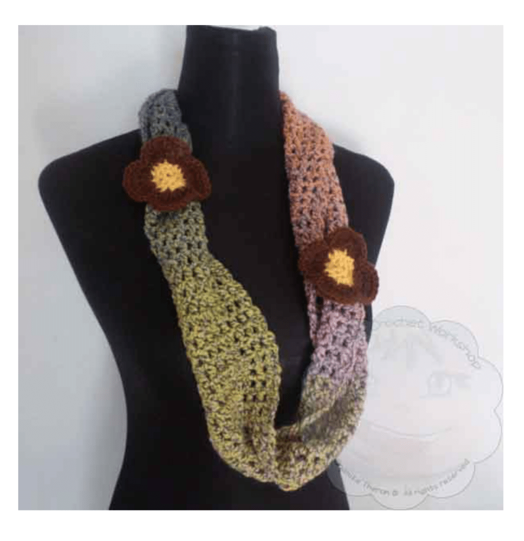 20 Free Infinity Scarf Crochet Patterns (and Cowls) - Single Girl's DIY