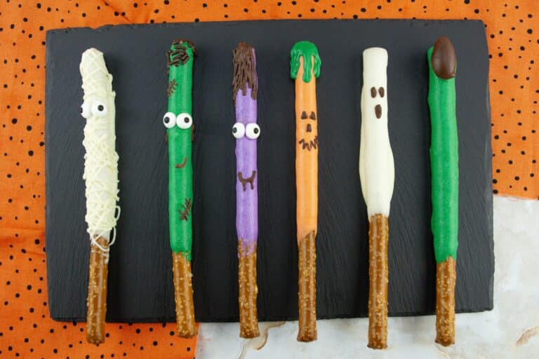 Halloween Pretzel Rods Recipes
