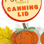 Canning Lid Pumpkin